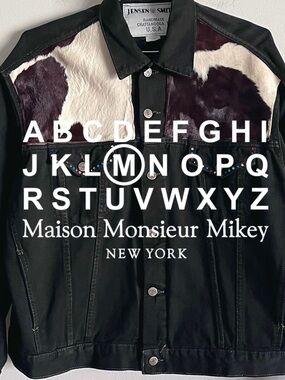 Western Denim Fringe Jacket - M